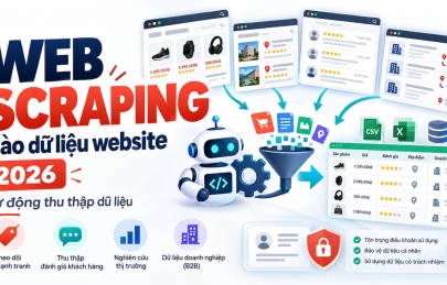 Web scraping là gì? Cách doanh nghiệp tự động thu thập dữ liệu